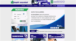 Desktop Screenshot of inegolseyahat.com.tr